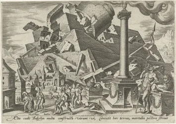 La destrucción de la Torre de Babel Los días de la perdición del pueblo judío (título de la serie)