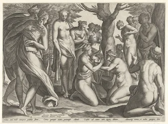 Nacimiento de Adonis La historia de Adonis (título de la serie)