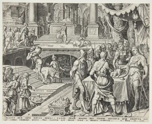Josías celebrando la pascua