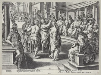 San Pablo ante los sumos sacerdotes