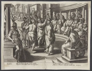 San Pablo ante los sumos sacerdotes