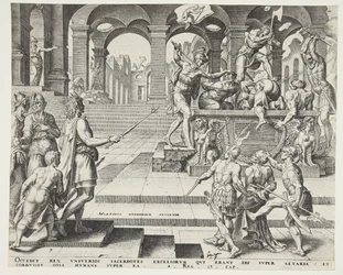 La matanza de los sacerdotes de Samaria