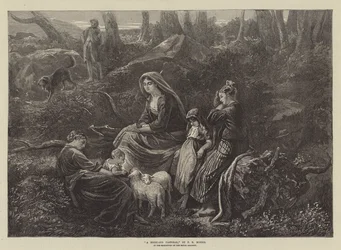 Un pastoral de las Tierras Altas, en la exposición de la Real Academia