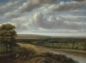 Un Extenso Paisaje Boscoso, 1670s