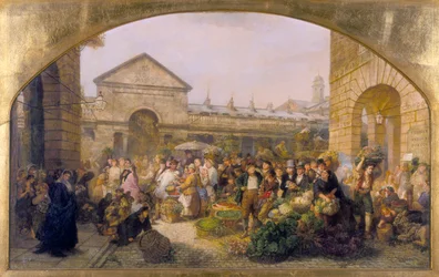 Mercado de Covent Garden, 1864