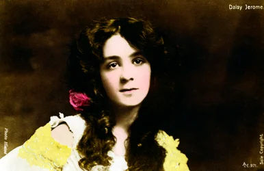 Daisy Jerome, actriz, principios del siglo XX