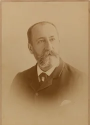 Retrato del compositor Camille Saint-Saëns 1835-1921