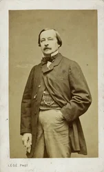 Retrato del pianista y compositor Félix Le Couppey 1811-1887