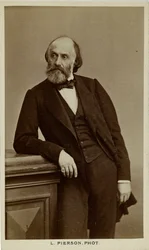 Retrato del poeta Victor de Laprade 1812-1883, c. 1870