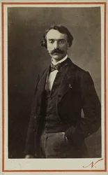 Retrato de Jean-Léon Gérôme 1824-1904, c. 1870