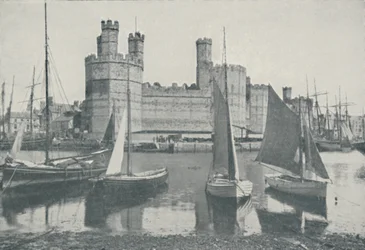 Castillo de Carnarvon, 1910
