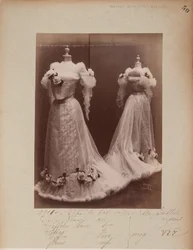 Página del álbum: Casa de Worth, vestido de baile