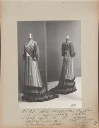 Página de álbum: Casa de Worth, Vestido