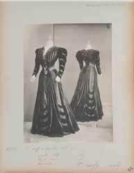 Página de álbum: Casa de Worth, vestido