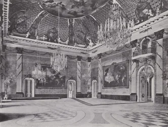 Potsdam, Nuevo Palacio, Sala de Mármol