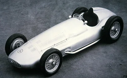 El modelo de Gran Premio Mercedes Benz de 3 litros