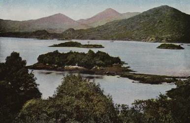 Irlanda del Sur: Pan de Azúcar, Glengarriff, Condado de Cork (foto a color)