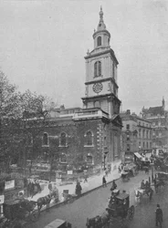 Iglesia de St Botolph-without-Bishopsgate, Ciudad de Londres, c1890 1911