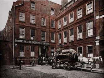 Casa del Dr. Johnson, Ciudad de Londres, c1900 1911