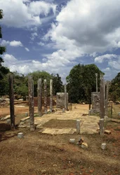 Cámara de reliquias, Mihintale, cerca de Anuradhapura, Sri Lanka