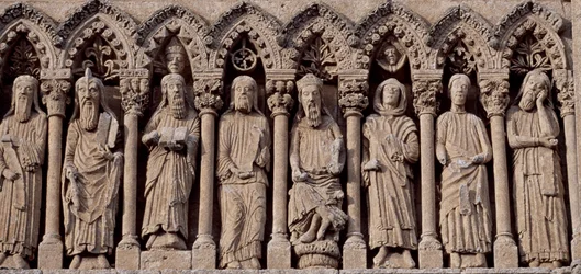 Friso con personajes del Antiguo Testamento