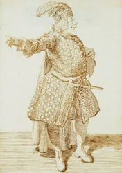 Retrato del castrato Gaetano Caffarelli, c.1735