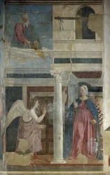 Anunciación - Fresco, c.1455