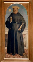 Políptico de San Agustín: San Nicolás de Tolentino