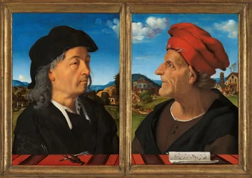 Retratos de Giuliano y Francesco Giamberti da Sangallo, 1482-1485