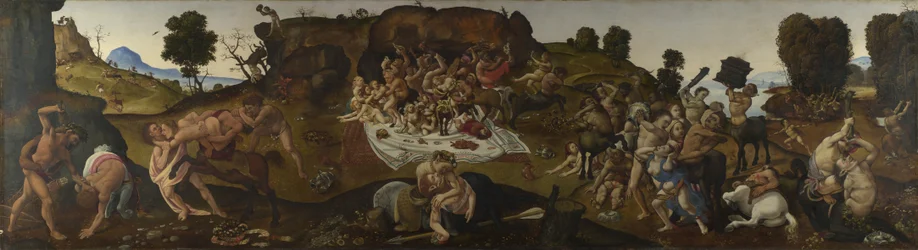 La Lucha entre los Lapitas y los Centauros, c. 1500-1515