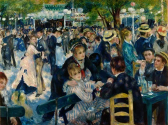 Baile en Le Moulin de la Galette