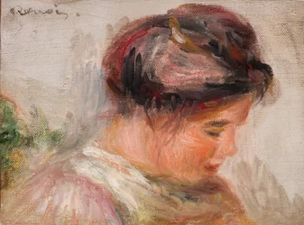 cabeza de niña