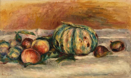 Naturaleza muerta con melón (Nature morte au melon)