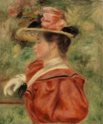 Mujer con guante (Femme au gant)