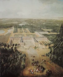 Vue du Grand Trianon prise du côté de l