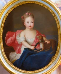 Retrato de la princesa de Lorena, atribuido a Pierre Gobert