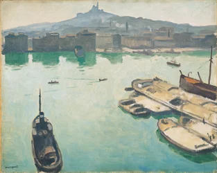 Puerto de Marsella, 1916