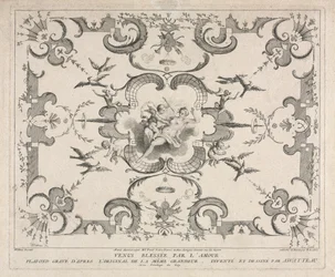 Venus herida por Cupido
