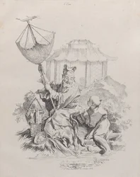 Agua, de Los Cuatro Elementos, 1738-49