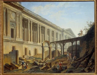 Despeje de la Columnata del Louvre