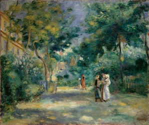 Un jardín en Montmartre