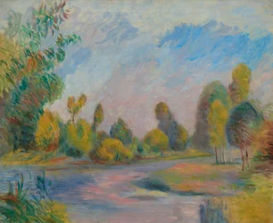 A la orilla del río, 1896