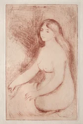 Bañista sentada