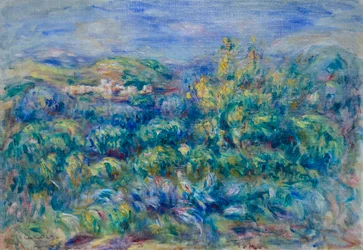 Paisaje de Cagnes