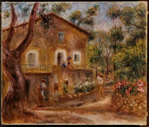 Casa de Colette en Cagne, 1912