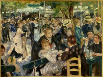 Baile en Le Moulin de la Galette