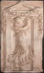 Bailarina con pandereta, 1918