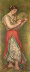 Bailarina con pandereta, 1909