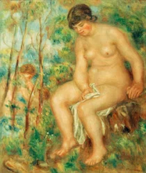 La bañista