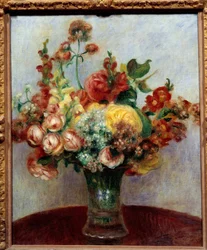 Flores en un jarrón